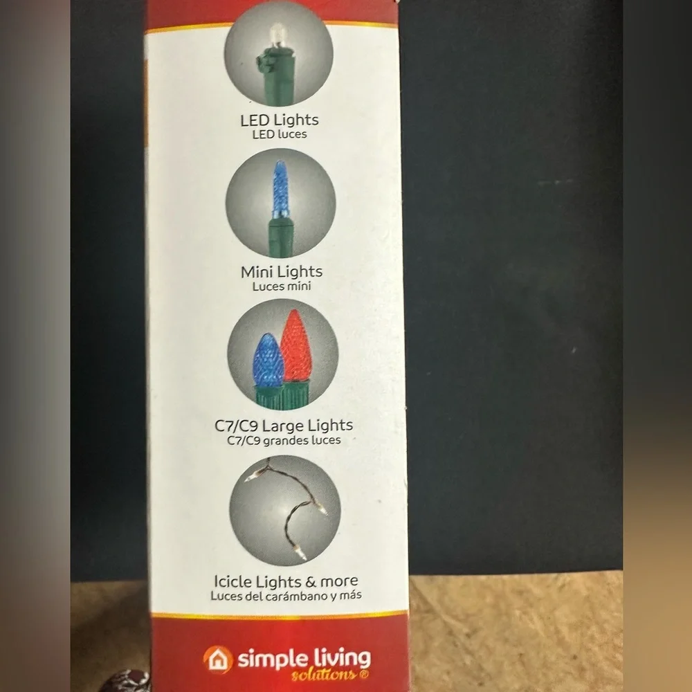 🌸 $3 if bundled Universal Light Clips for gutters shingles & tile 100 Clips NWT